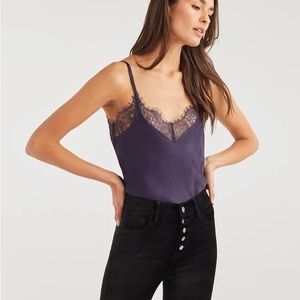 7 For All Mankind Lace trim Cami